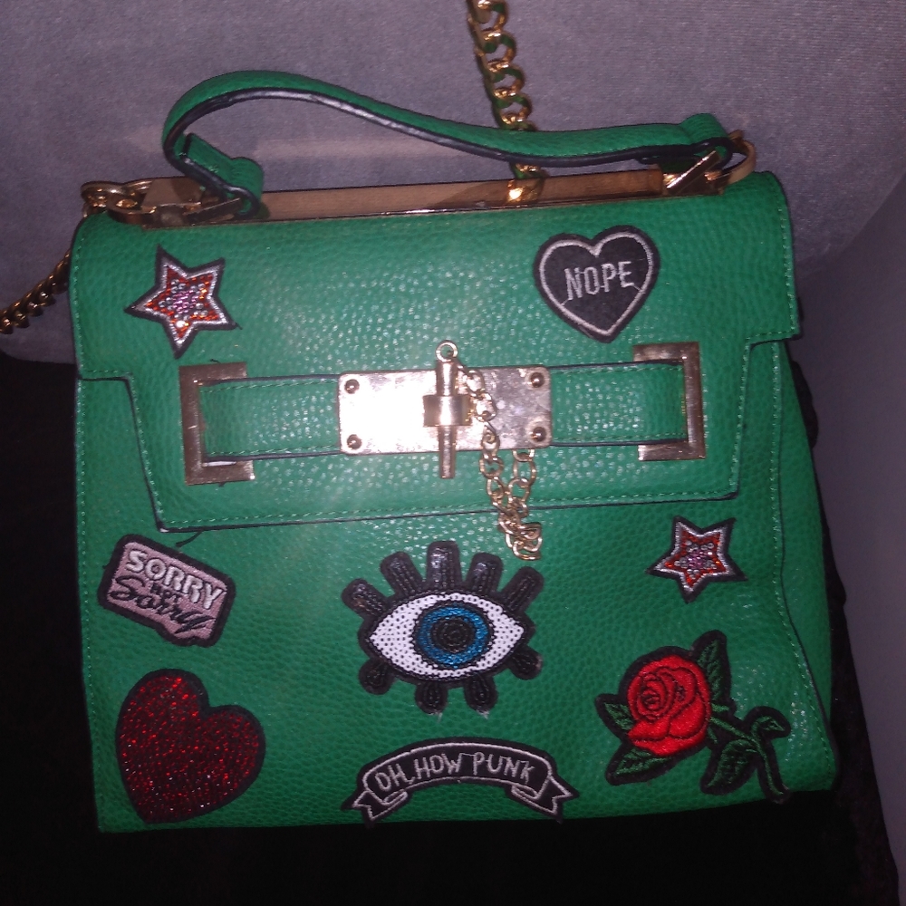 Green Aldo bag